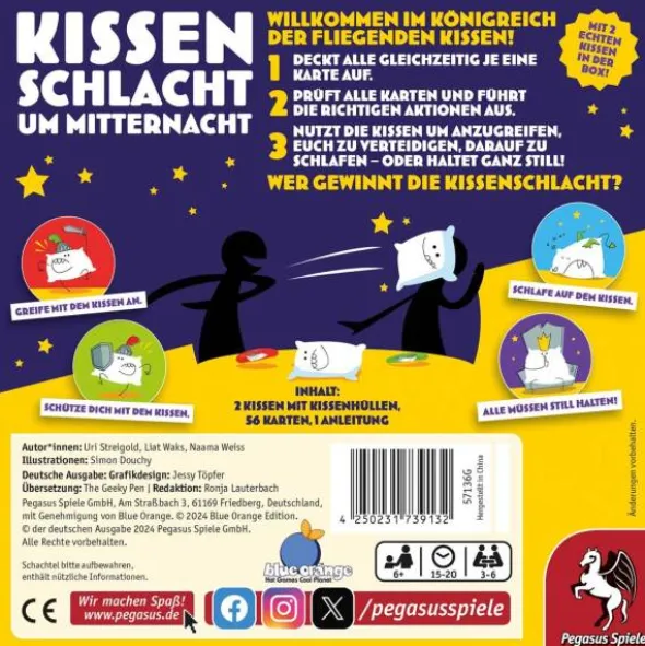 Kissenschlacht um Mitternacht