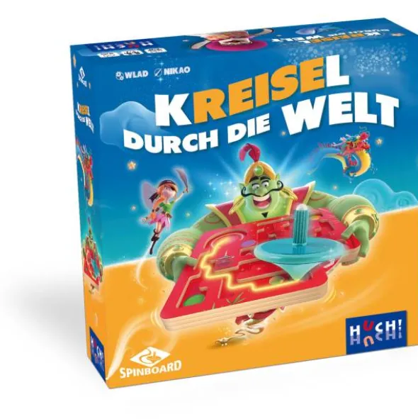 Kreisel durch die Welt