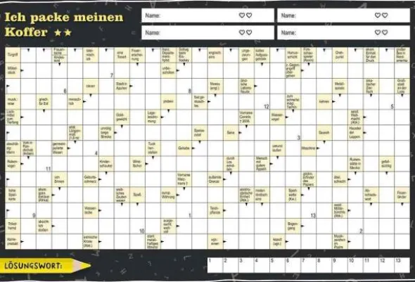 Kreuzwort-Challenge