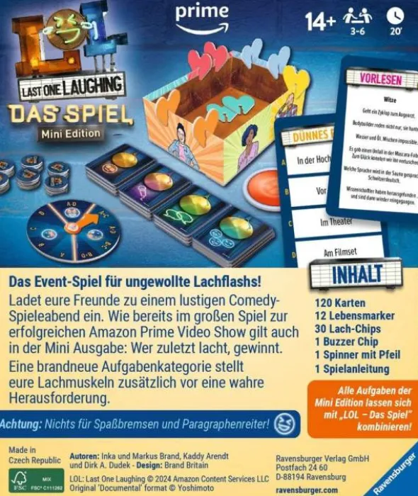 Last One Laughing - Das Spiel Mini Edition