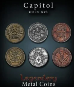 Legendary Metall Münzen Set Capitol