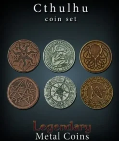 Legendary Metall Münzen Set Cthulhu