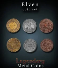 Legendary Metall Münzen Set Elfen