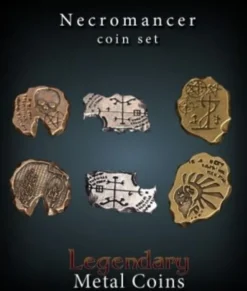Legendary Metall Münzen Set Nekromant