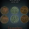 Legendary Metall Münzen Set Rom