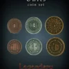 Legendary Metall Münzen Set Units