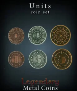 Legendary Metall Münzen Set Units