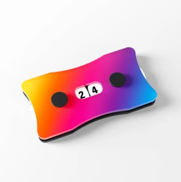 Life Counters Double Dials - Color Gradient