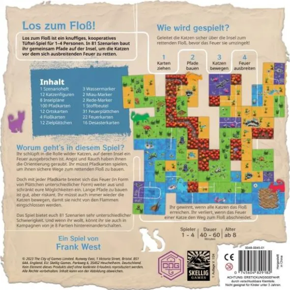 Los zum Floß