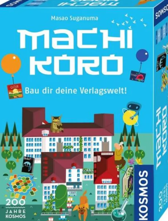 Machi Koro - Bau dir eine Verlagswelt!