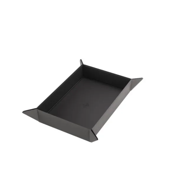 Magnetic Dice Tray Rectangular Black&Gray