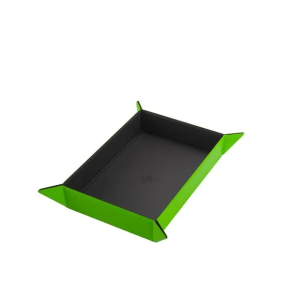Magnetic Dice Tray Rectangular Black&Green