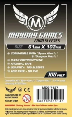Magnum Space Card Sleeve "Space Alert" (100pcs) 61mm x 103mm - 7127