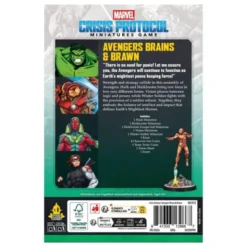 Marvel: Crisis Protocol - Avengers Brains & Brawn Character Pack (Erw.)
