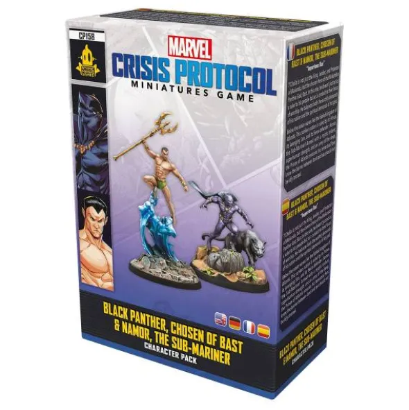 Marvel: Crisis Protocol - Black Panther, Chosen of Bast & Namor, the Sub-Mariner (Erw.)