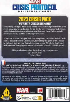 Marvel: Crisis Protocol - 2023 Crisis Pack (Krisen-Kartenpack 2023 “Uns steht eine Krise bevor!“)