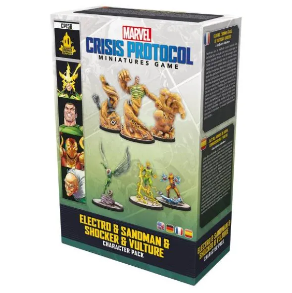Marvel: Crisis Protocol - Electro, Sandman, Shocker & Vulture (Erw.)
