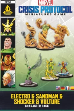 Marvel: Crisis Protocol - Electro, Sandman, Shocker & Vulture (Erw.)