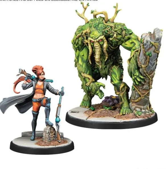 Marvel: Crisis Protocol - Elsa Bloodstone & Man-Thing Character Pack (Erw.)