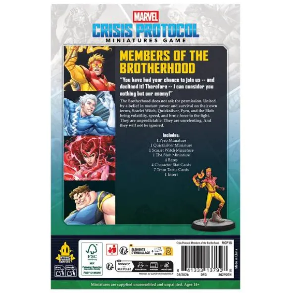 Marvel: Crisis Protocol - Members of the Brotherhood Affiliation Pack (Erw.)