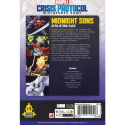 Marvel Crisis Protocol - Midnight Sons Affiliation Pack (Erw.)