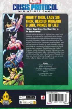 Marvel: Crisis Protocol - Mighty Thor, Lady Sif, Thor, Hero of Midgard & Loki, Prince of Lies (Erw.)