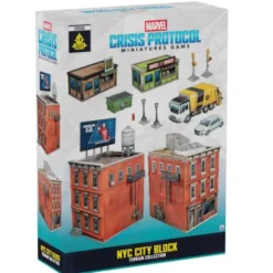 Marvel: Crisis Protocol - NYC City Block Terrain Collection (engl.)
