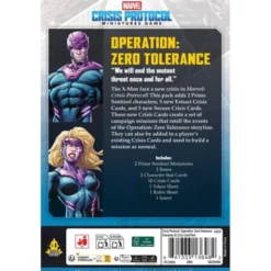 Marvel: Crisis Protocol - Operation: Zero Tolerance Character & Crisis Card Pack (Erw.)