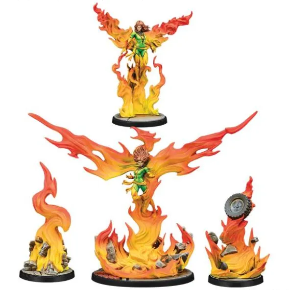Marvel: Crisis Protocol - Phoenix & Phoenix Unleashed Character Pack (Erw.)