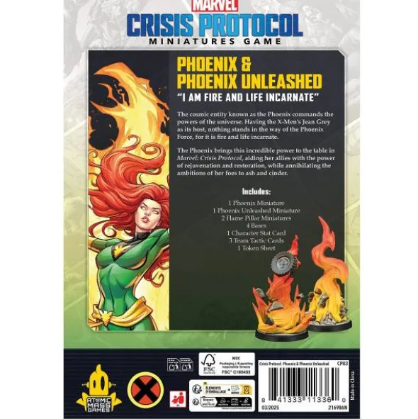 Marvel: Crisis Protocol - Phoenix & Phoenix Unleashed Character Pack (Erw.)