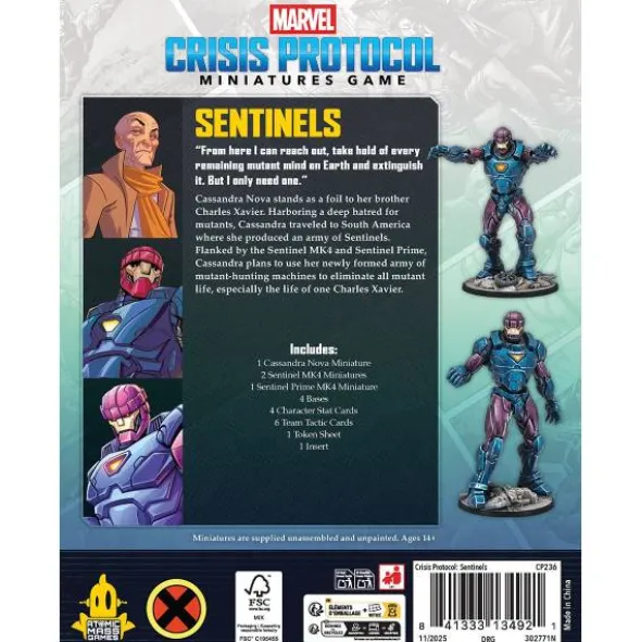 Marvel: Crisis Protocol - Sentinels Affiliation Pack (Erw.)