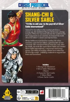 Marvel: Crisis Protocol - Shang-Chi & Silver Sable (Erw.)