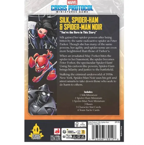 Marvel: Crisis Protocol - Silk, Spider-Ham & Spider-Man Noir (exp.) (engl.)