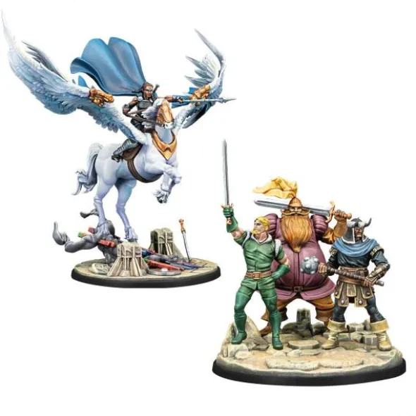 Marvel: Crisis Protocol - Valkyrie and Elendil & Warriors Three Character Pack (Exp.) (engl.)