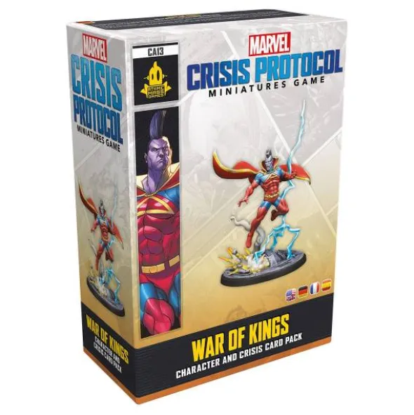 Marvel: Crisis Protocol - War of Kings Character and Crisis Card Pack (Erw.)
