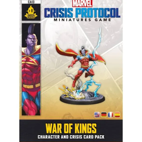 Marvel: Crisis Protocol - War of Kings Character and Crisis Card Pack (Erw.)
