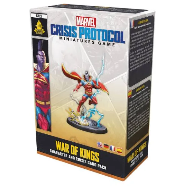 Marvel: Crisis Protocol - War of Kings Character and Crisis Card Pack (Erw.)