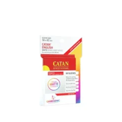 MATTE Catan English-Sized Sleeves 56mm x 82 mm