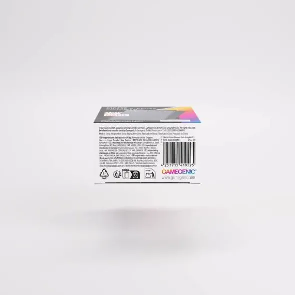 Matte Prime Sleeves Dark Gray 66mm x 91mm