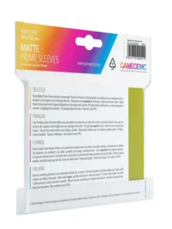 Matte PRIME Sleeves Lime