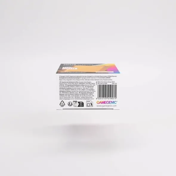 Matte Prime Sleeves Orange 66mm x 91mm