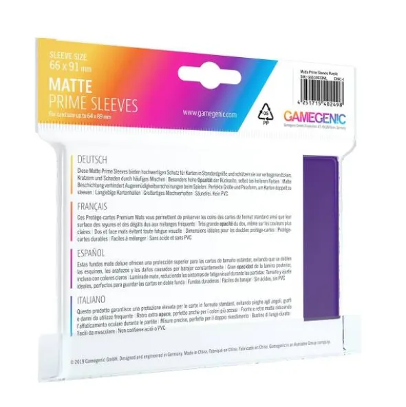 Matte Prime Sleeves Purple