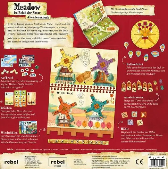Meadow: Im Reich der Natur - Abenteuerbuch (Erw.)