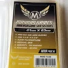Mini USA Game Size Sleeves (100) 41mm x 63mm (gelb) - 7039