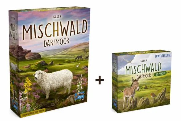 Mischwald Dartmoor + Erw. Exmoor (Bundle)