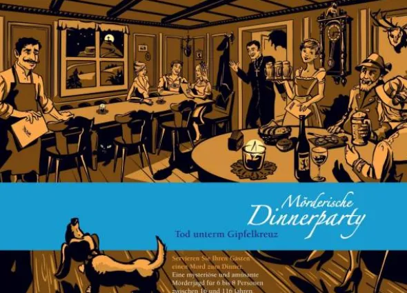 Mörderische Dinnerparty: Tod unterm Gipfelkreuz