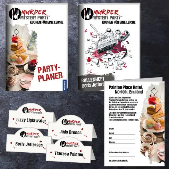 Murder Mystery Party - Kuchen für eine Leiche