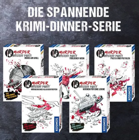 Murder Mystery Party - Kuchen für eine Leiche
