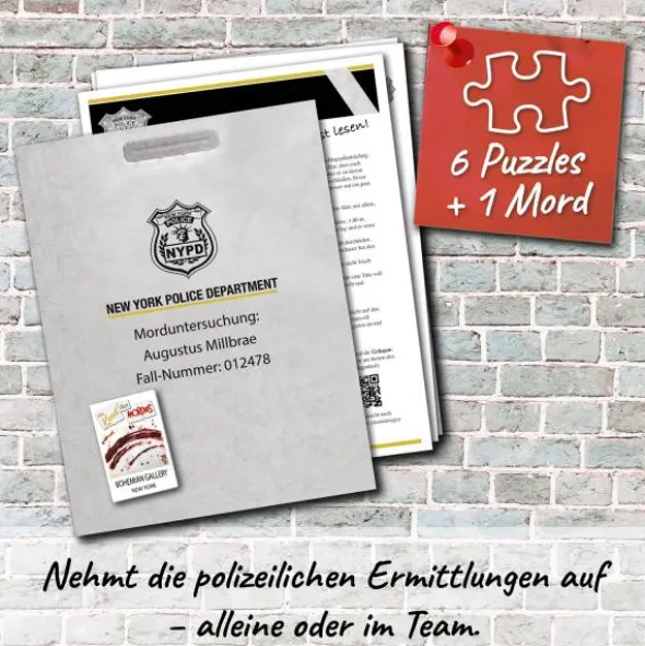 Murder Mystery Puzzle - Die Kunst des Mordes