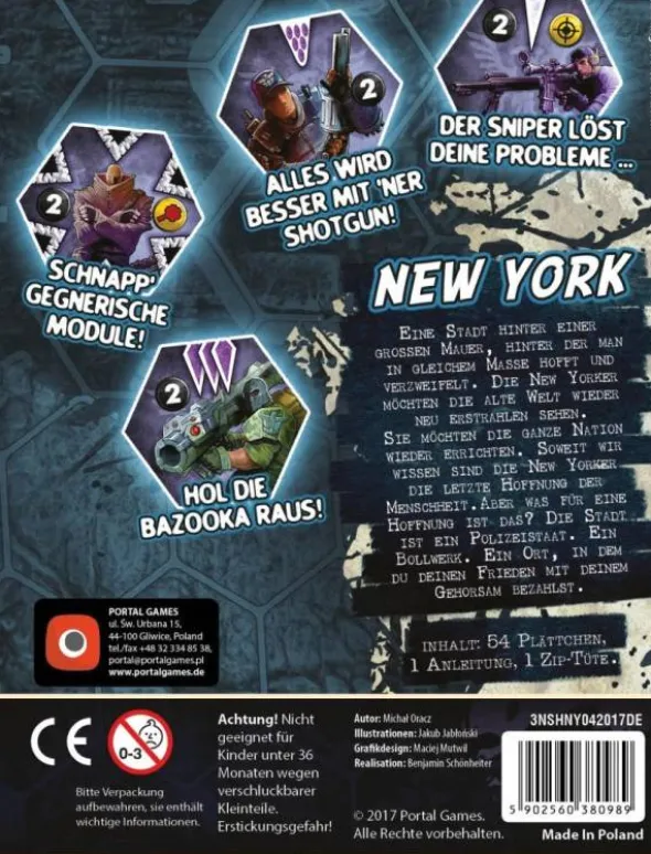 Neuroshima Hex: New York 3.0 (Erw. (deutsch)